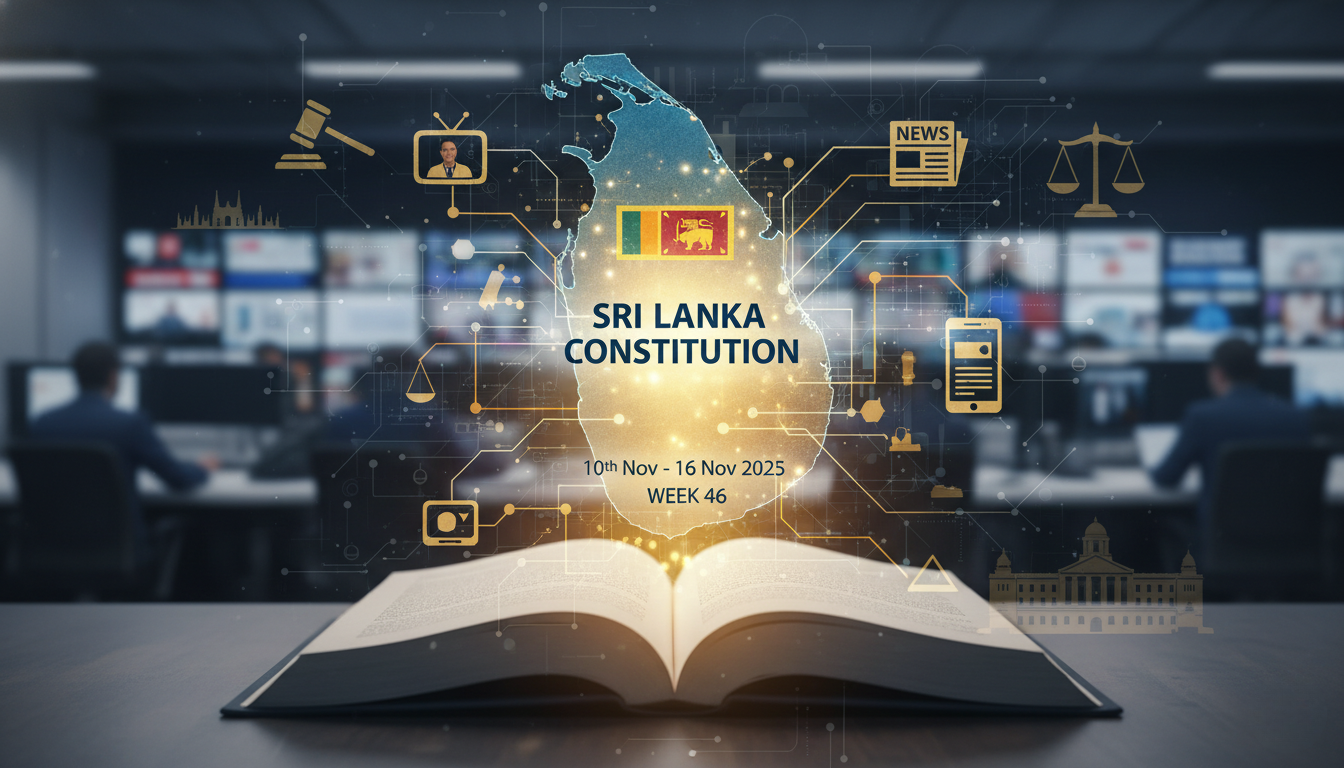 Key Constitutional Aspects Reflected in the Media  Week 46, (10th November – 16th November 2025)