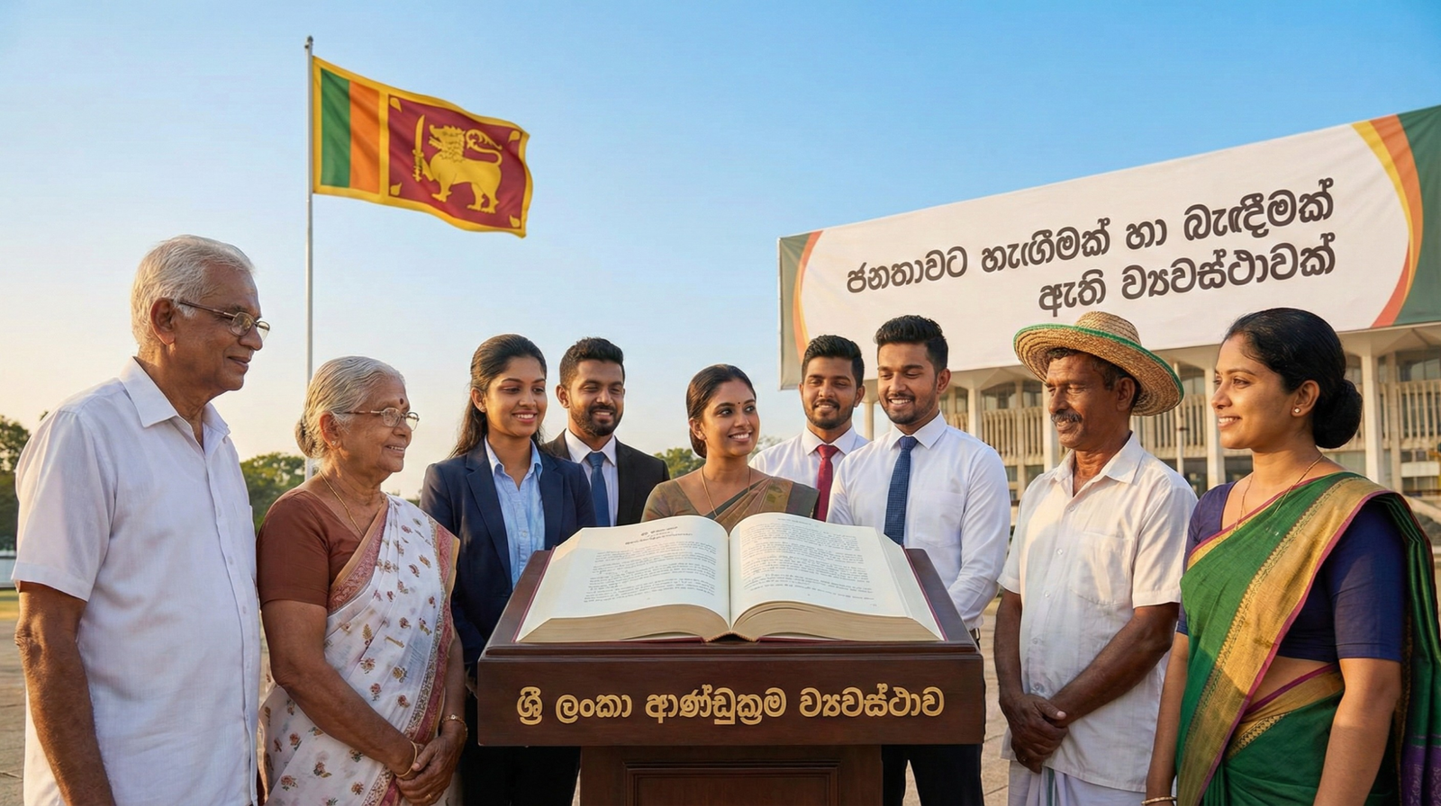 ජනතාවට හැඟීමක් හා බැඳීමක් ඇති ව්‍යවස්ථාවක් සඳහා