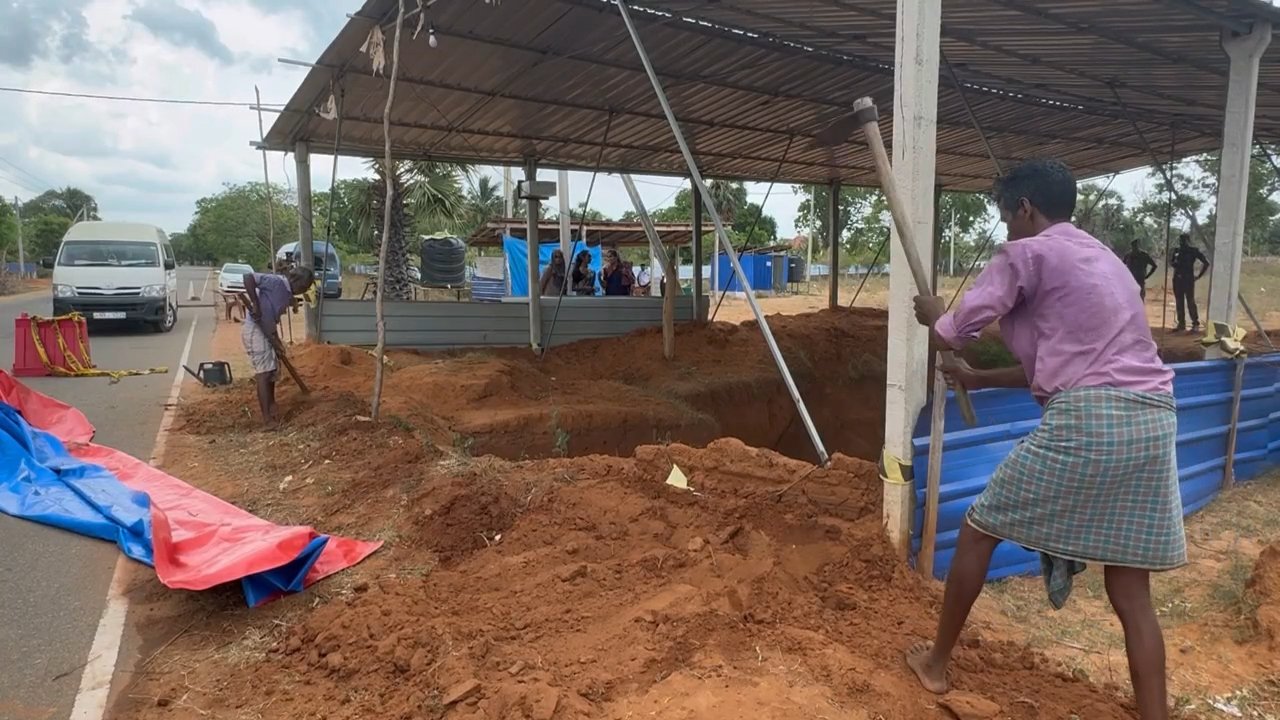 வன்னி மனித புதைகுழியின் சடலங்களை அடையாளம் காண ஆய்வுகள் ஆரம்பம்