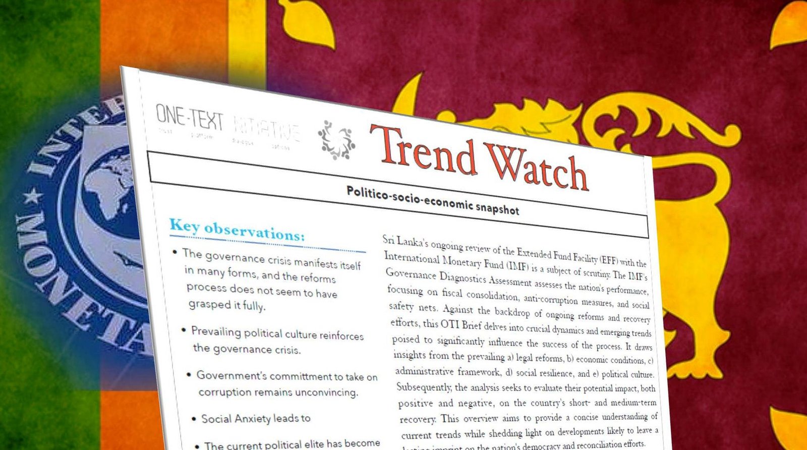 Trend Watch September – October 2023